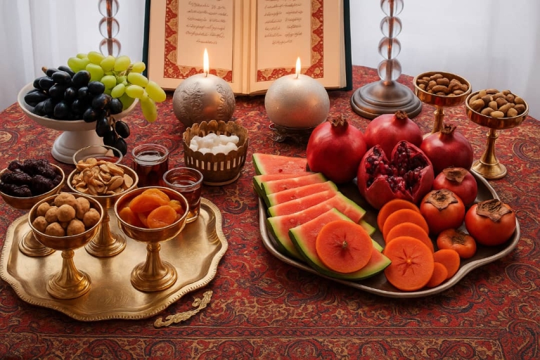 چله در گیلان؛ شبی که خورشید متولد می‌شود و کسی بی‌هندوانه نمی‌ماند